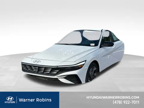 White 2025 Hyundai Elantra SEL Sport for sale in Warner Robins, GA