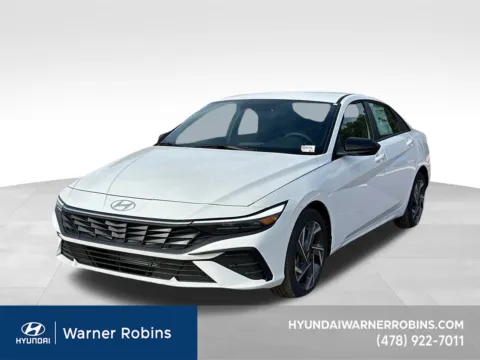 White 2025 Hyundai Elantra SEL Sport for sale in Warner Robins, GA