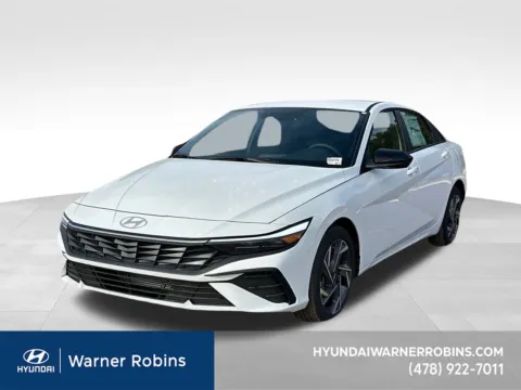 White 2025 Hyundai Elantra SEL Sport for sale in Warner Robins, GA