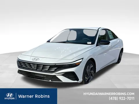 White 2025 Hyundai Elantra SEL Sport for sale in Warner Robins, GA