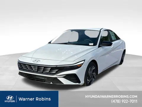 White 2025 Hyundai Elantra SEL Sport for sale in Warner Robins, GA