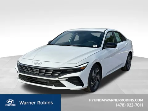 White 2025 Hyundai Elantra SEL Sport for sale in Warner Robins, GA