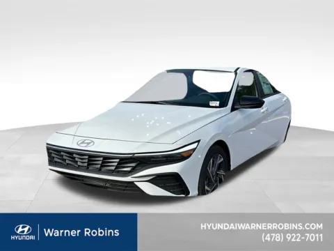 White 2025 Hyundai Elantra SEL Sport for sale in Warner Robins, GA