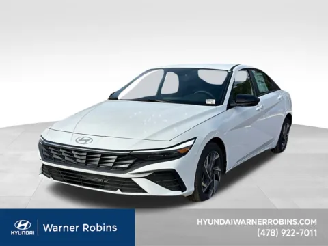 White 2025 Hyundai Elantra SEL Sport for sale in Warner Robins, GA