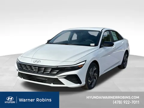 White 2025 Hyundai Elantra SEL Sport for sale in Warner Robins, GA