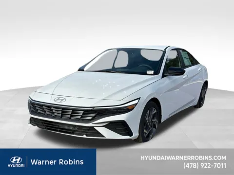 White 2025 Hyundai Elantra SEL Sport for sale in Warner Robins, GA