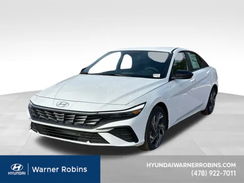 White 2025 Hyundai Elantra SEL Sport for sale in Warner Robins, GA