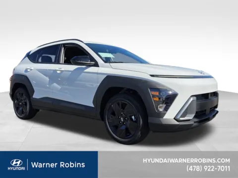 White 2026 Hyundai Kona SEL Sport for sale in Warner Robins, GA
