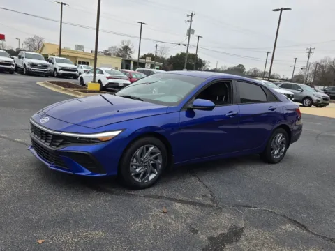 Another view of 2025 Hyundai Elantra Hybrid Blue for sale in Warner Robins, GA at Hyundai Warner Robins