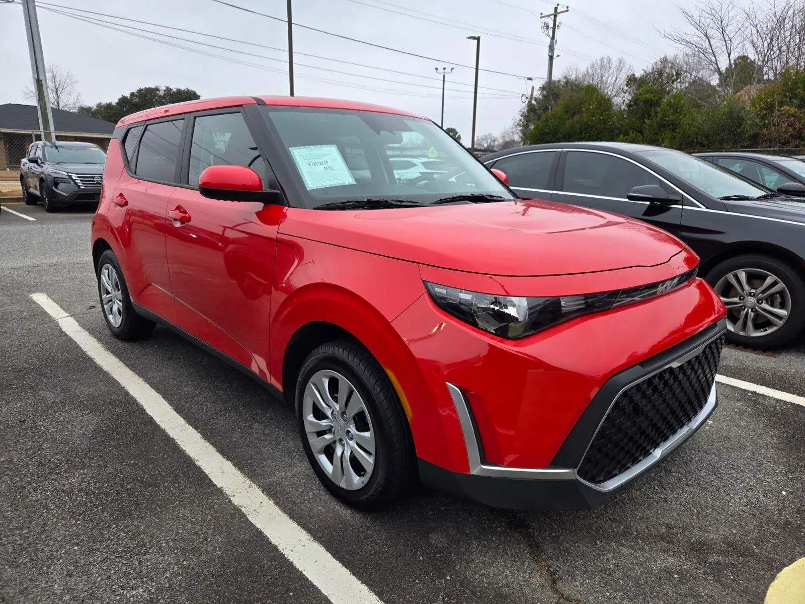 Red 2025 Kia Soul LX for sale in Warner Robins, GA