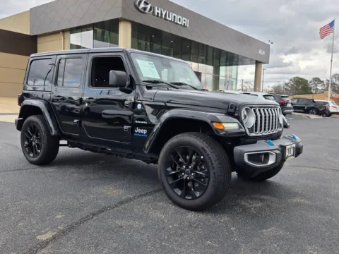 Black 2024 Jeep Wrangler Sahara 4xe for sale in Warner Robins, GA