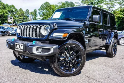 Black 2024 Jeep Wrangler Sahara 4xe for sale in Warner Robins, GA