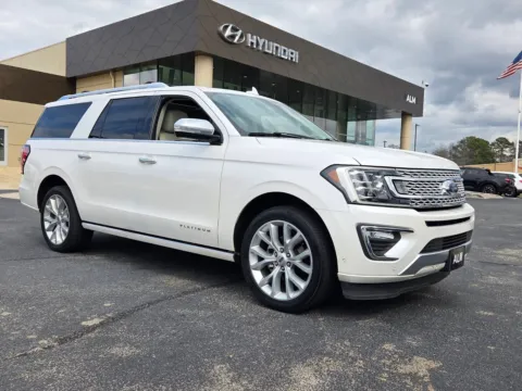 White 2019 Ford Expedition Max Platinum for sale in Warner Robins, GA