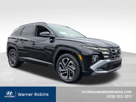 Black 2026 Hyundai Tucson Hybrid Limited for sale in Warner Robins, GA