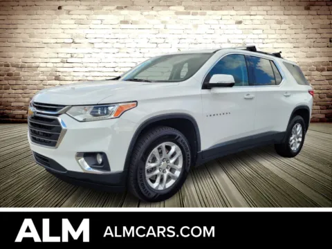 White 2021 Chevrolet Traverse LT Leather for sale in Warner Robins, GA