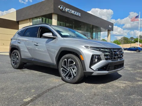 Silver 2026 Hyundai Tucson Hybrid Limited for sale in Warner Robins, GA