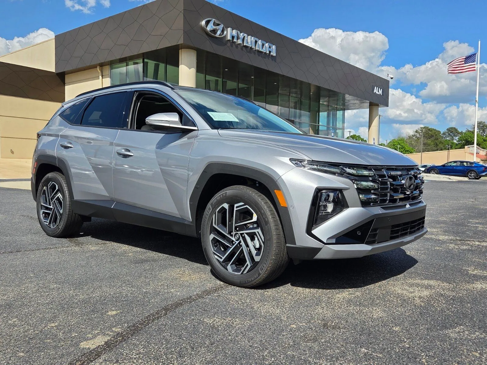 Silver 2026 Hyundai Tucson Hybrid Limited for sale in Warner Robins, GA