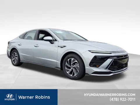 Silver 2026 Hyundai Sonata Hybrid Blue for sale in Warner Robins, GA