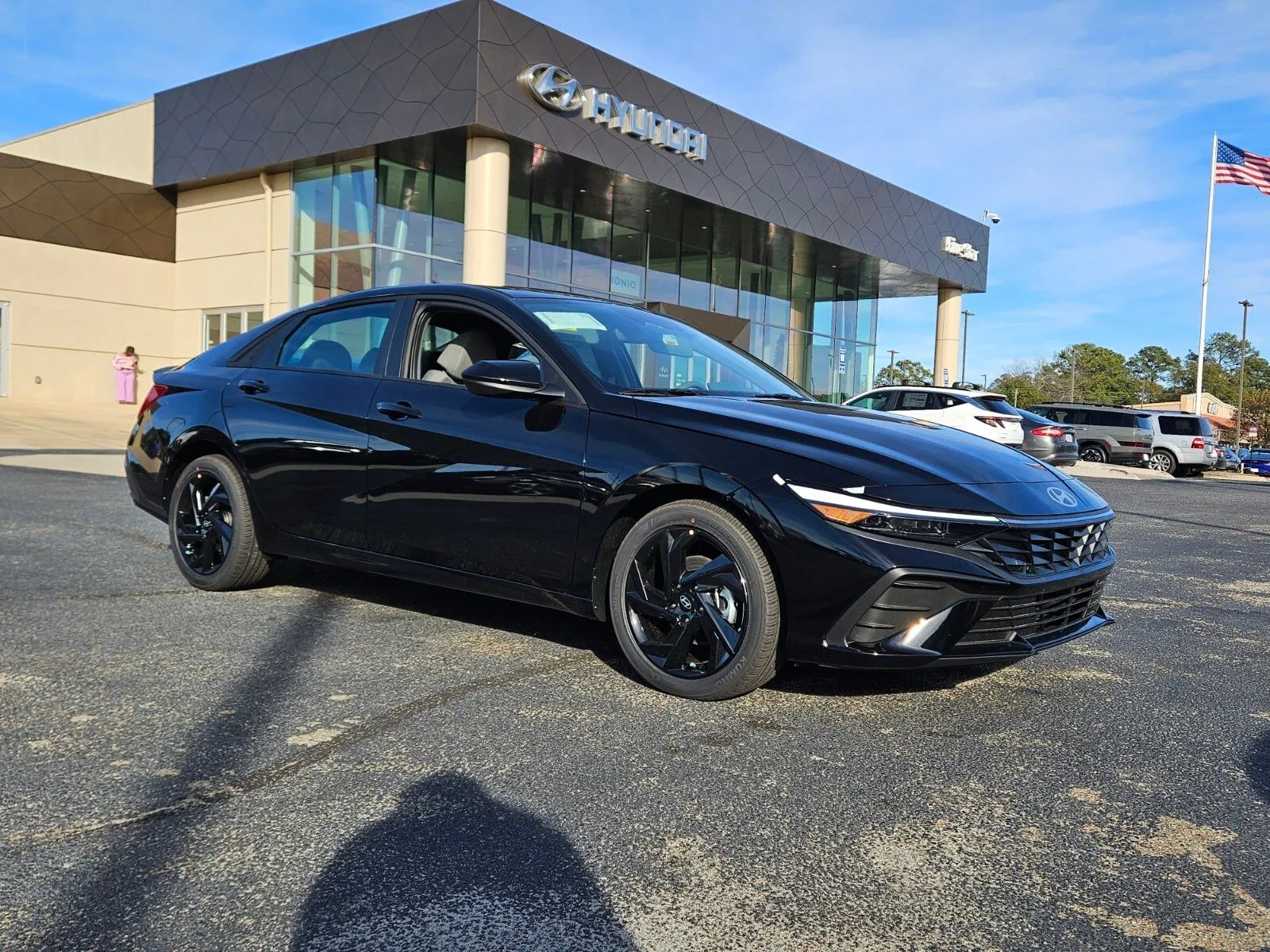 Black 2026 Hyundai Elantra SEL Sport for sale in Warner Robins, GA