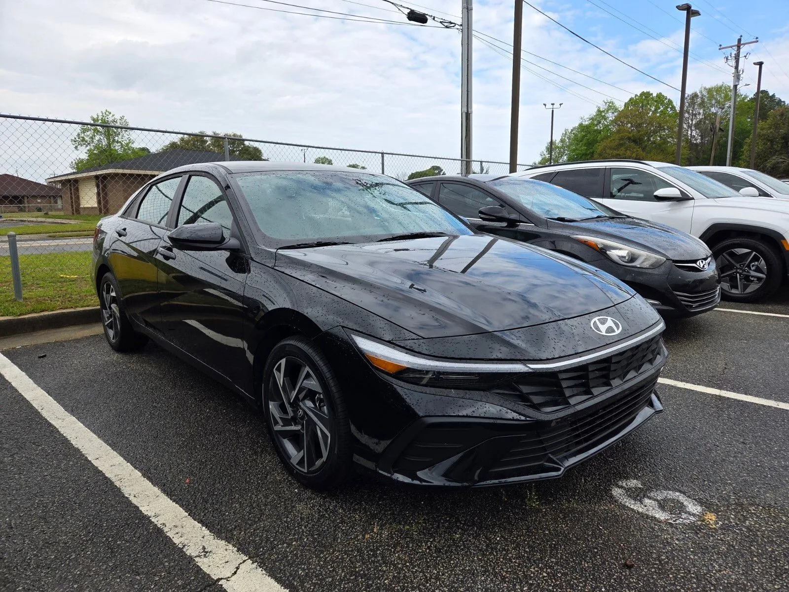 Black 2025 Hyundai Elantra SEL Sport for sale in Warner Robins, GA