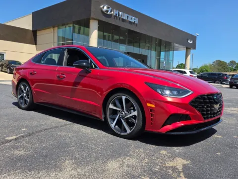 Red 2022 Hyundai Sonata SEL Plus for sale in Warner Robins, GA