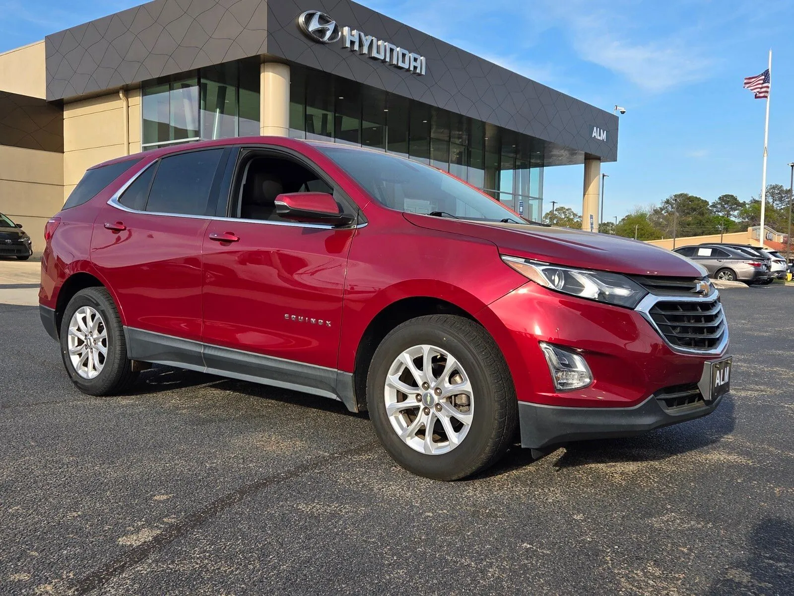 Red 2018 Chevrolet Equinox LT for sale in Warner Robins, GA
