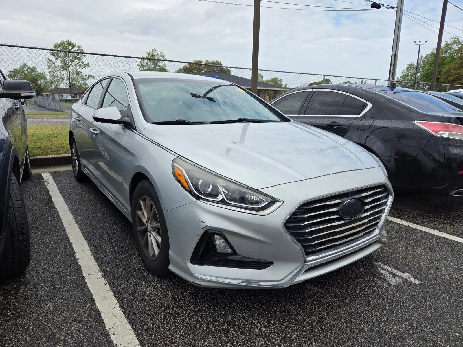 Used 2018 Hyundai Sonata SE with VIN 5NPE24AF3JH713845 for sale in Lumberton, NC
