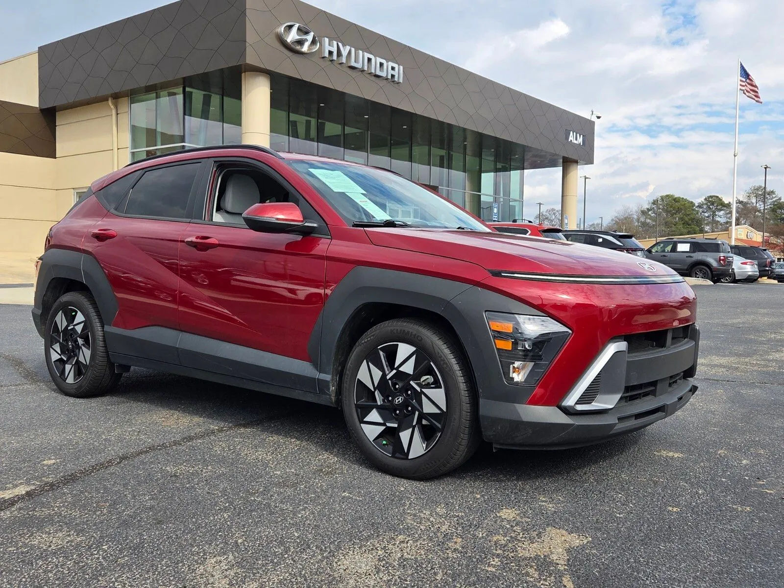 Red 2024 Hyundai Kona SEL for sale in Warner Robins, GA