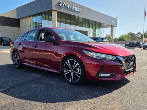 Red 2021 Nissan Sentra SR for sale in Warner Robins, GA