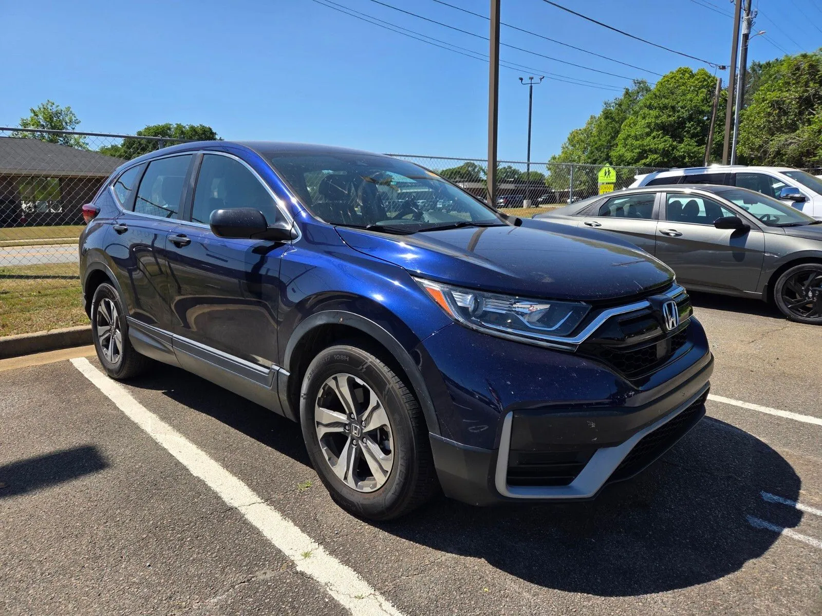 Blue 2020 Honda CR-V LX for sale in Warner Robins, GA