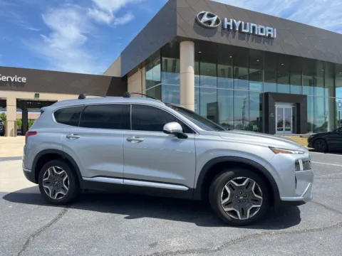 Silver 2021 Hyundai Santa Fe Limited for sale in Warner Robins, GA