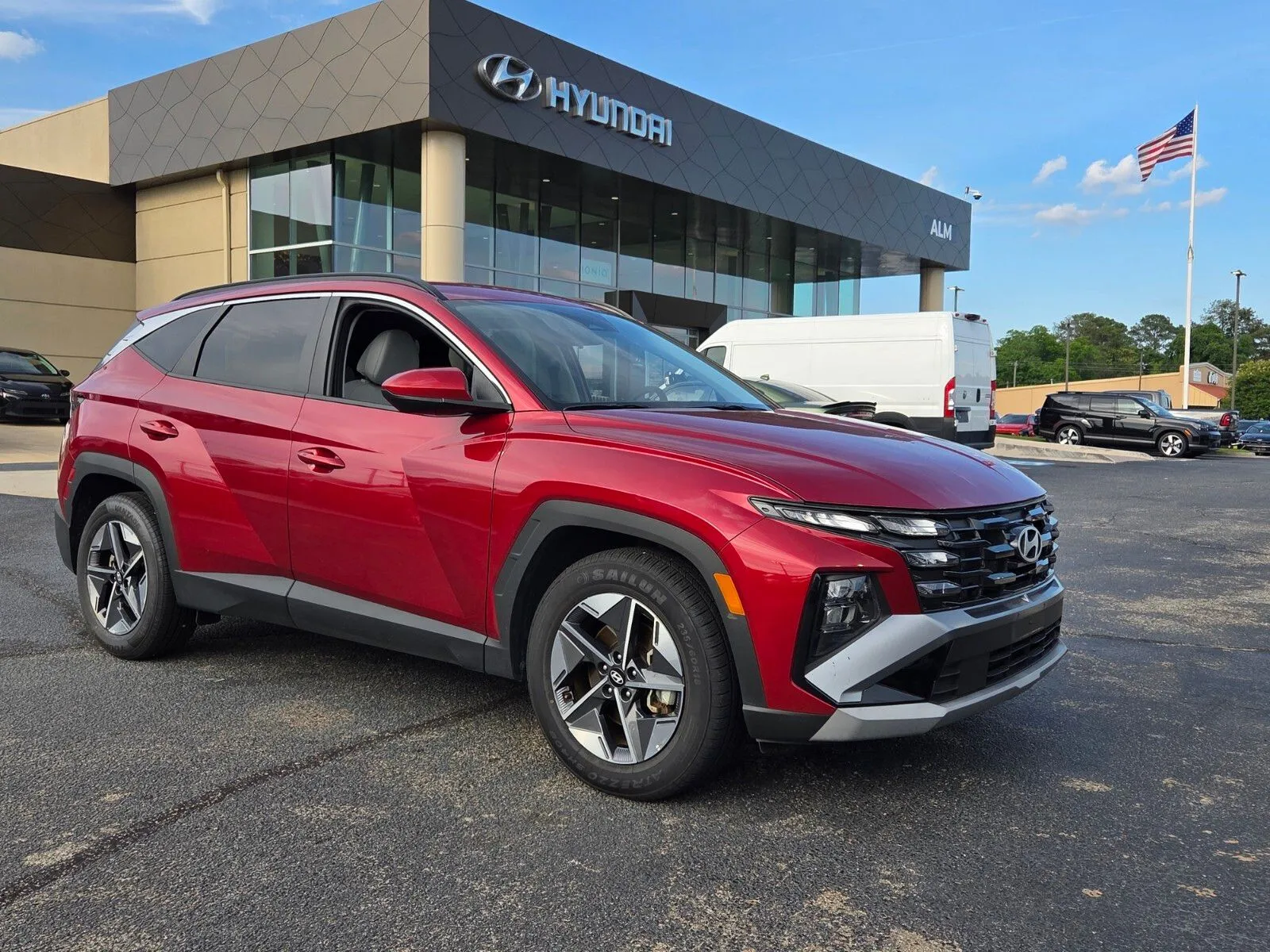 Red 2025 Hyundai Tucson SEL for sale in Warner Robins, GA