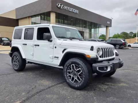 White 2025 Jeep Wrangler Sahara for sale in Warner Robins, GA