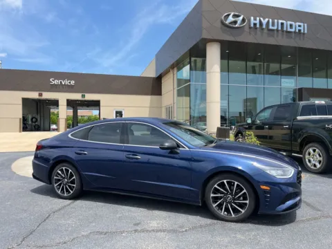 Blue 2020 Hyundai Sonata SEL Plus for sale in Warner Robins, GA