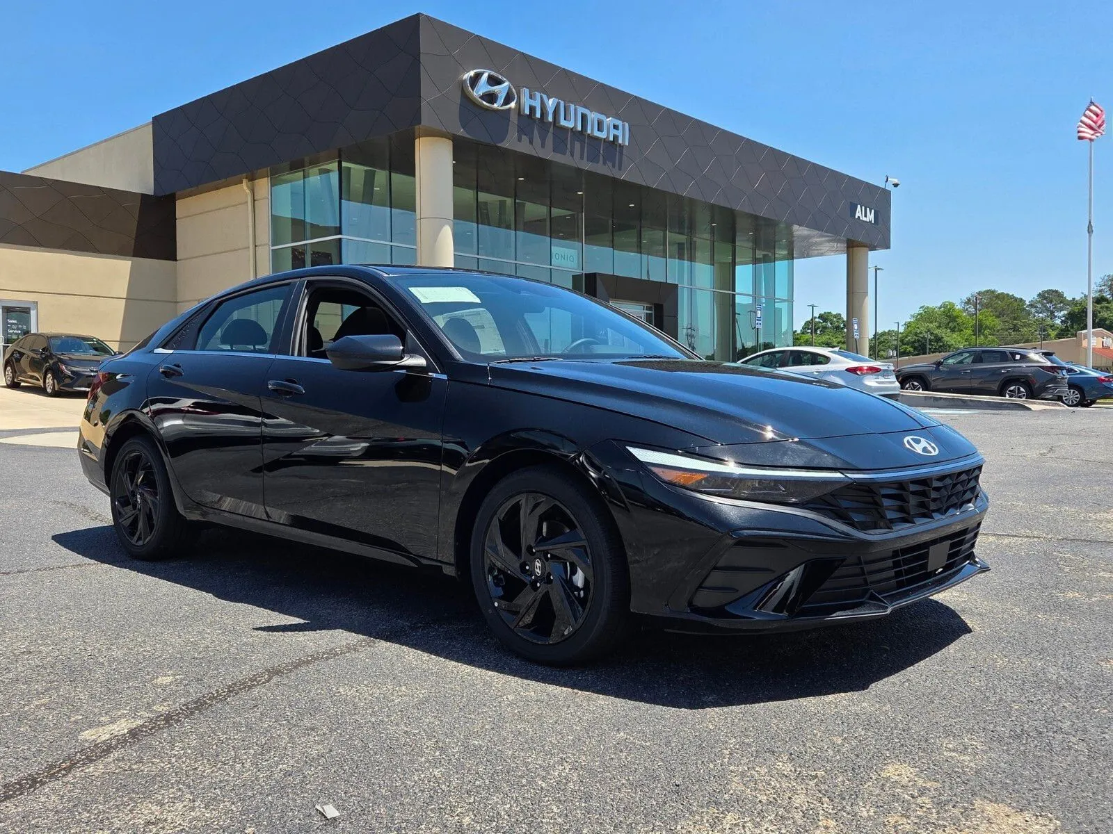 Black 2026 Hyundai Elantra SEL Sport for sale in Warner Robins, GA