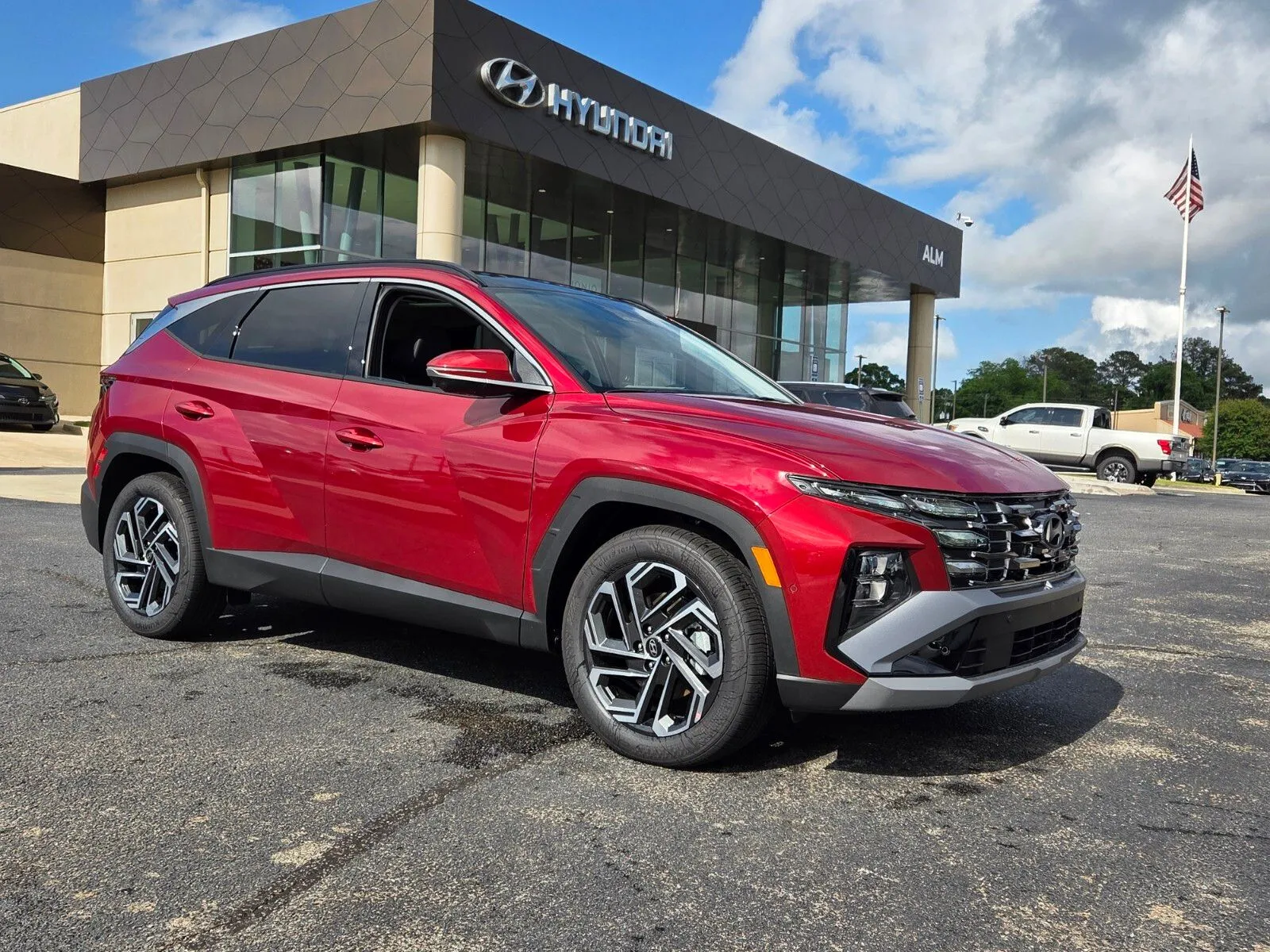 Red 2026 Hyundai Tucson Limited for sale in Warner Robins, GA
