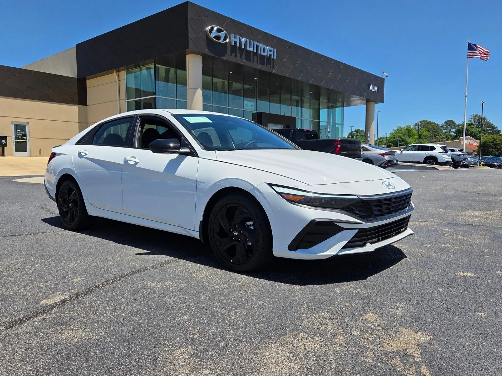White 2026 Hyundai Elantra SEL Sport for sale in Warner Robins, GA