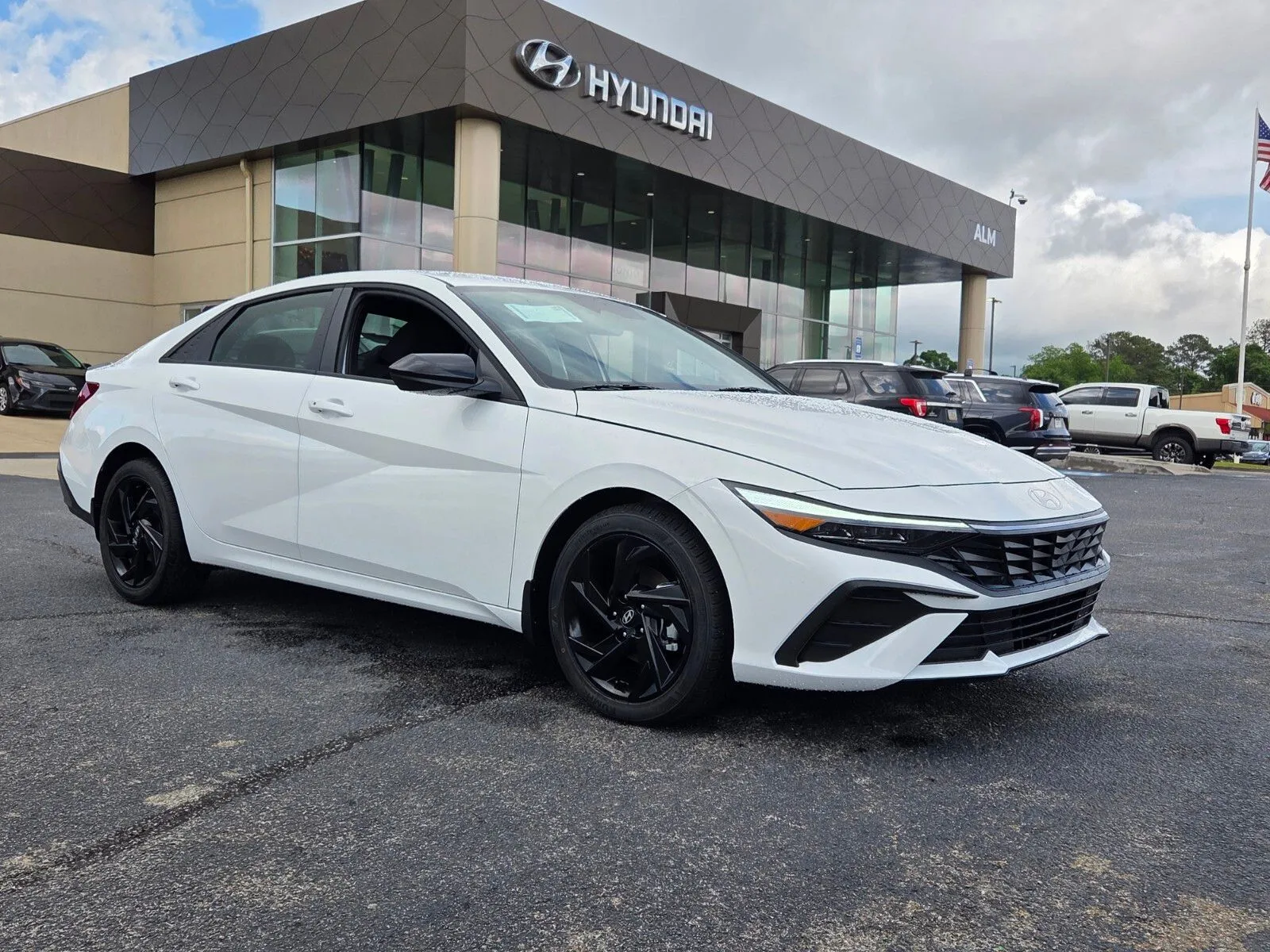 White 2026 Hyundai Elantra SEL Sport for sale in Warner Robins, GA