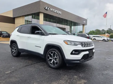 White 2025 Jeep Compass Limited for sale in Warner Robins, GA