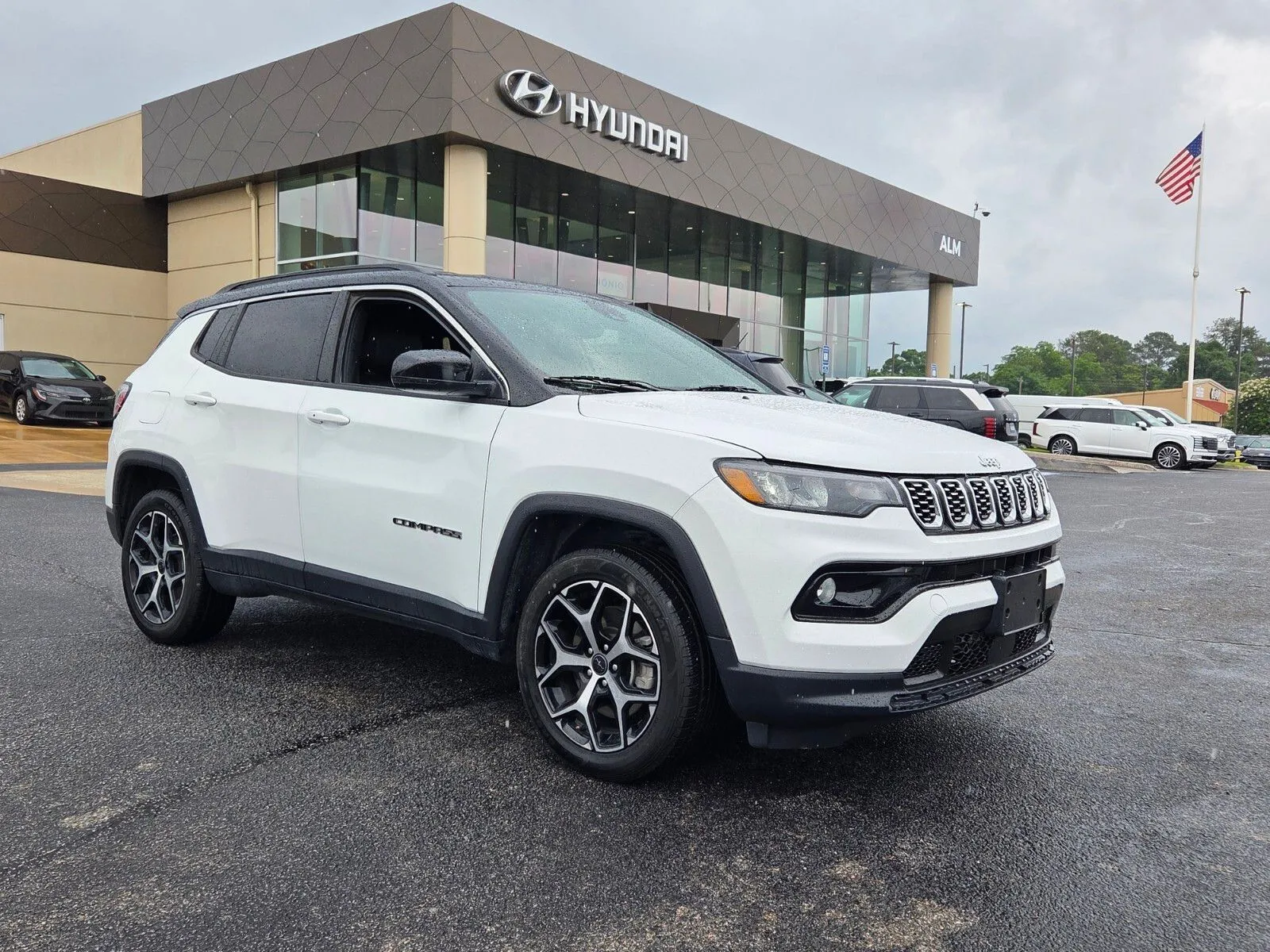 White 2025 Jeep Compass Limited for sale in Warner Robins, GA