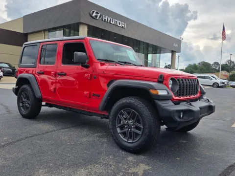 Red 2025 Jeep Wrangler Sport S for sale in Warner Robins, GA