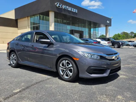 Beige 2018 Honda Civic LX for sale in Warner Robins, GA