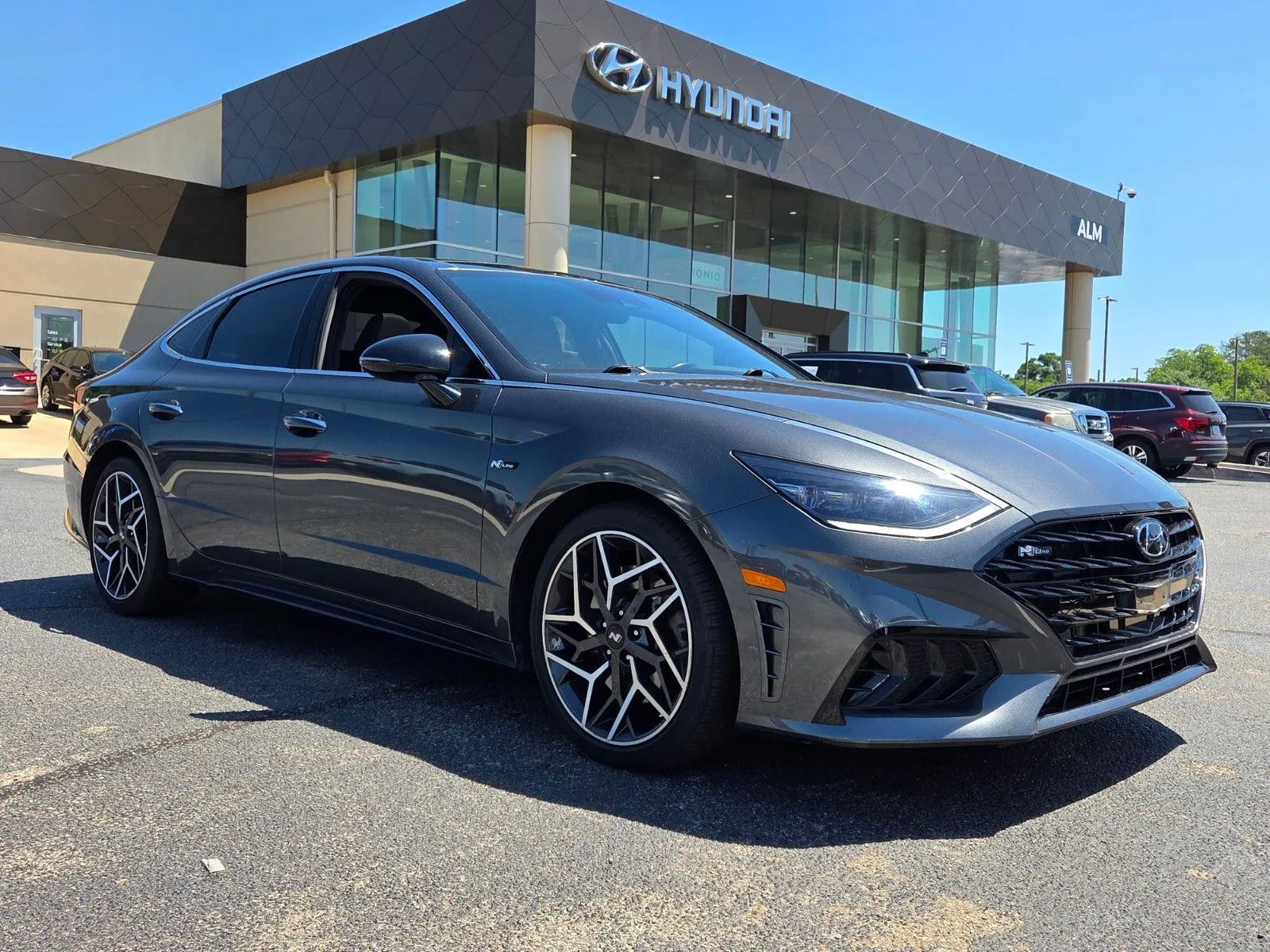 Gray 2023 Hyundai Sonata N Line for sale in Warner Robins, GA
