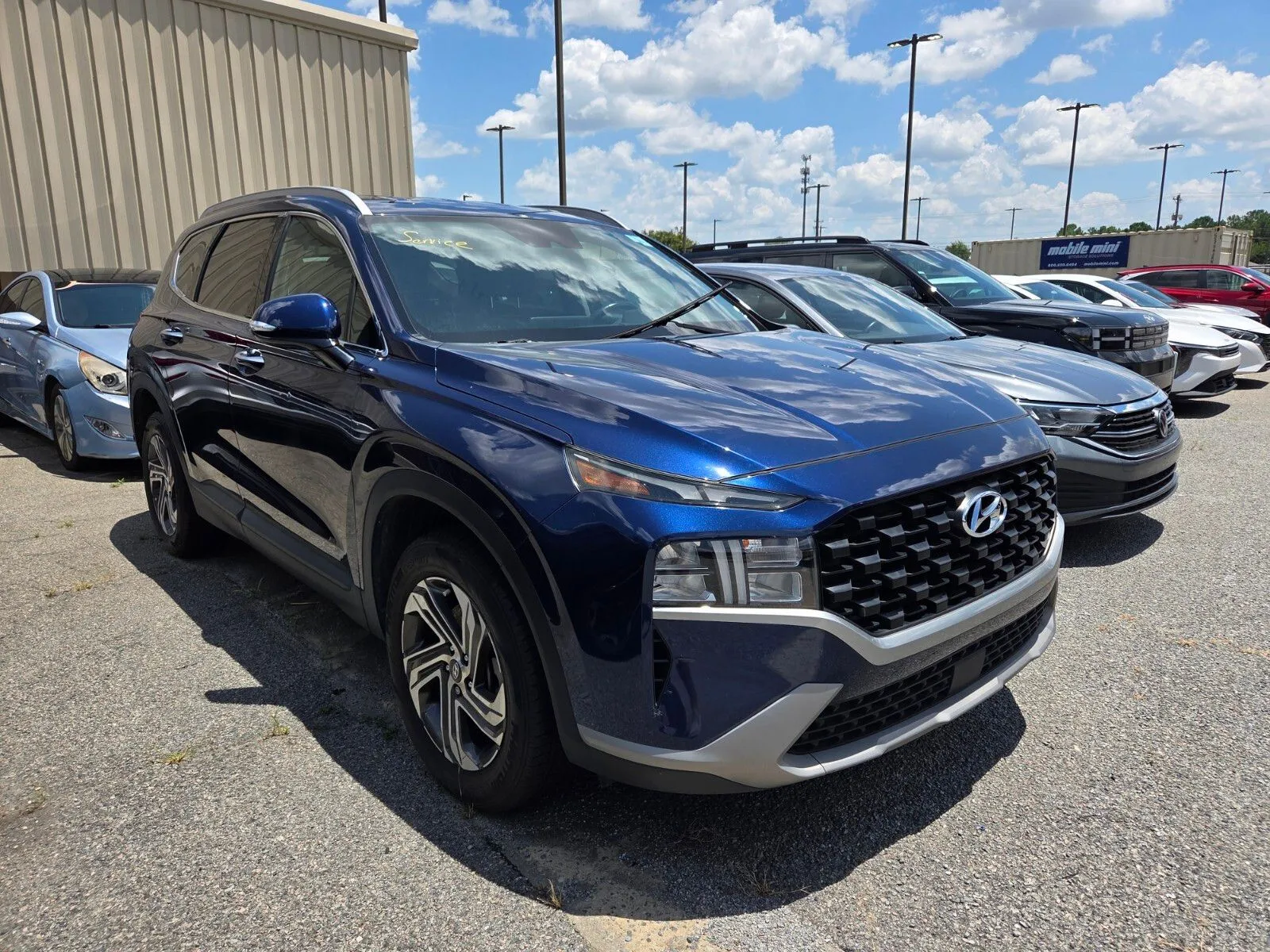 Blue 2023 Hyundai Santa Fe SEL for sale in Warner Robins, GA