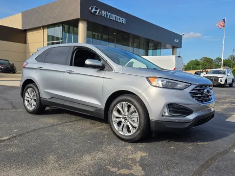Silver 2024 Ford Edge Titanium for sale in Warner Robins, GA