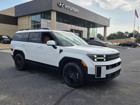 White 2026 Hyundai Santa Fe Hybrid Calligraphy for sale in Warner Robins, GA
