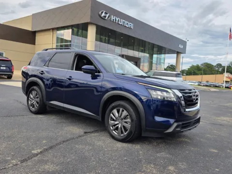 Blue 2025 Nissan Pathfinder SV for sale in Warner Robins, GA