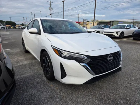 White 2024 Nissan Sentra SV for sale in Warner Robins, GA