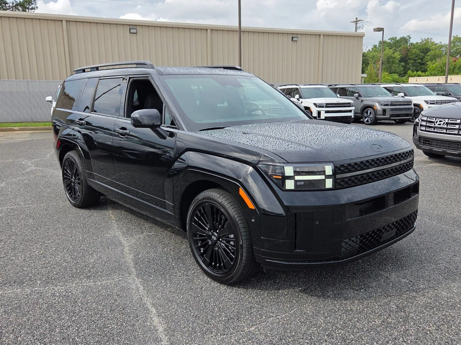Black 2026 Hyundai Santa Fe Hybrid Calligraphy for sale in Warner Robins, GA