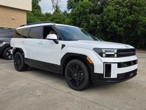 White 2026 Hyundai Santa Fe Hybrid Calligraphy for sale in Warner Robins, GA